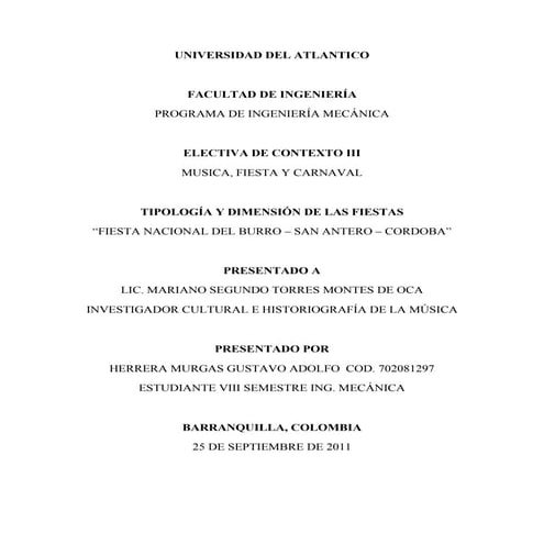 Festival nacional del burro   san antero - cordoba