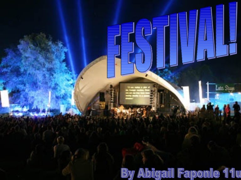 Festival presentation picture