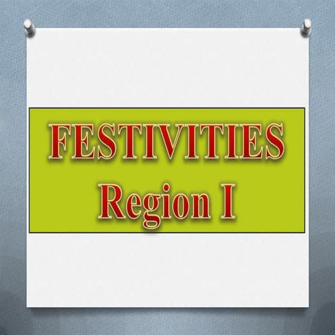 Festivals (REGION 1) Philippines