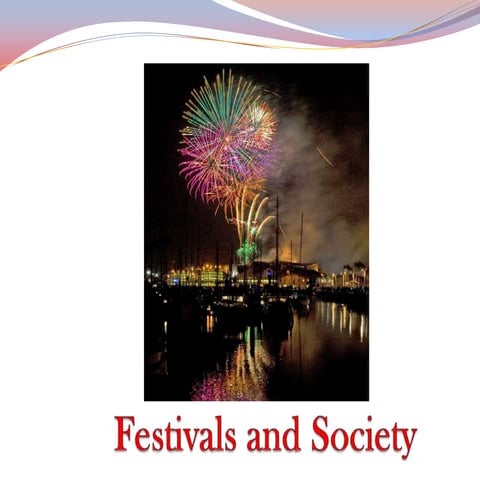 Festivals and society