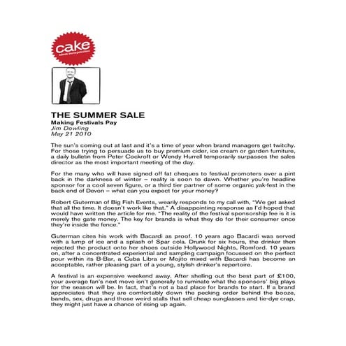 The Summer Sale