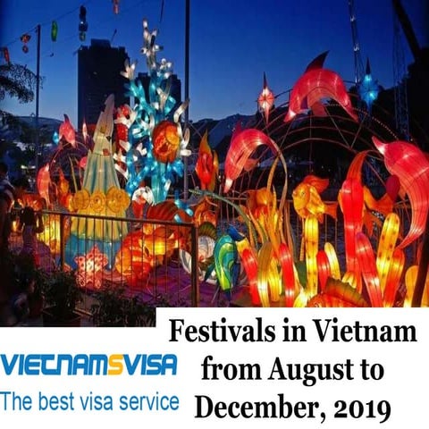 Festivals in vietnam from august to december, 2019