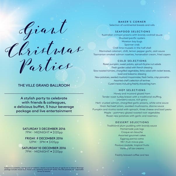 Festive Season at The Ville Resort