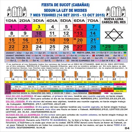 +Festividades religioso succot 2015