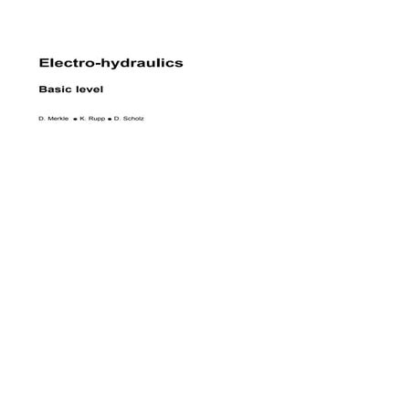 Festo electro hydraulics basic levels-textbook