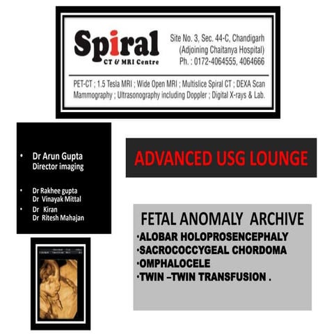 Fetal anomaly archive advanced usg lounge