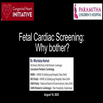 FETAL CARDIAC SCREENING
