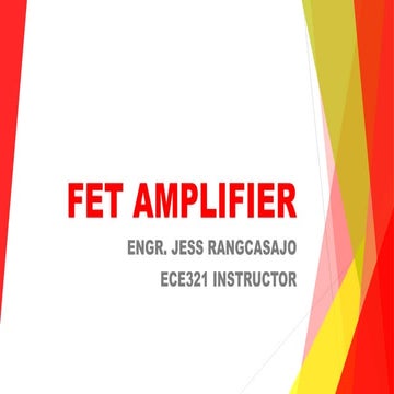 FET AMPLIFIER