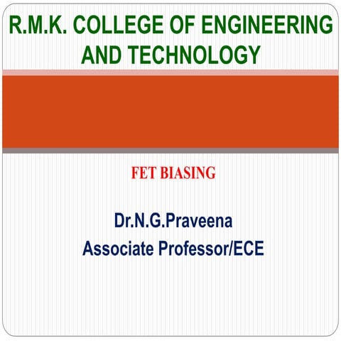 FET Biasing