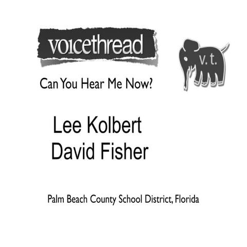 FETC 2010 Voicethread