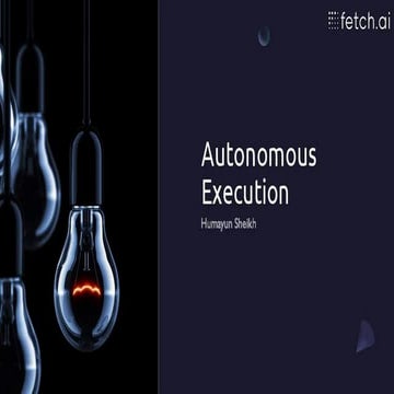 Fetch AI's $40M pitch deck