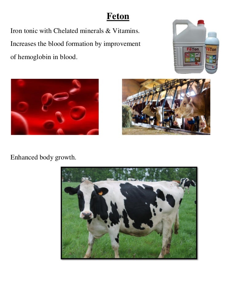 Cattle vitamins