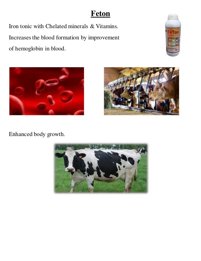 Cattle vitamins