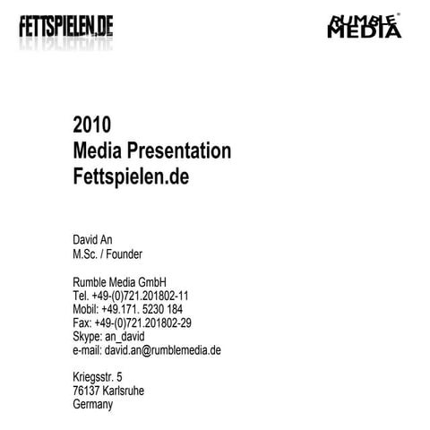 Fettspielen.de media kit_2010