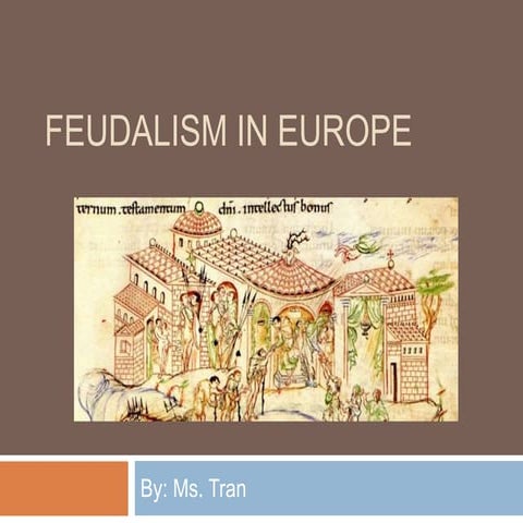 Feudalism in europe