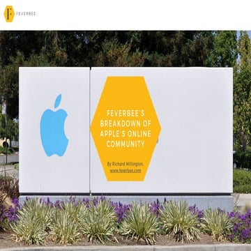 A Detailed Breakdown of Apple's Online Support Community (by FeverBee)