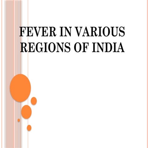 Common Regional Disorders Presenting with Fever in India.pptx