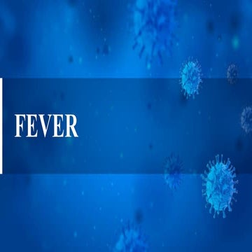 Fever immunology