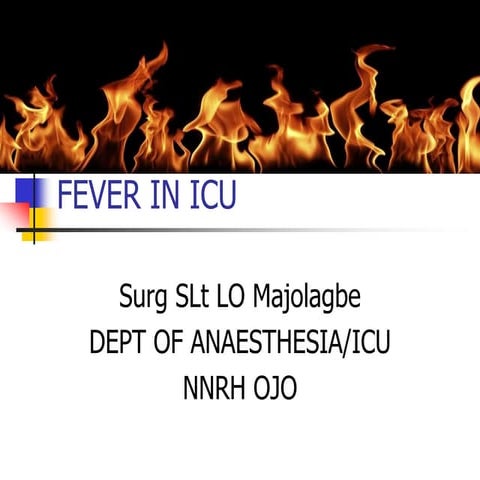 Fever IN ICU.pptx
