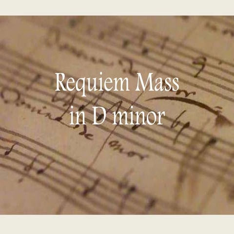 Structure Of Mozart’S Requiem | PPTX