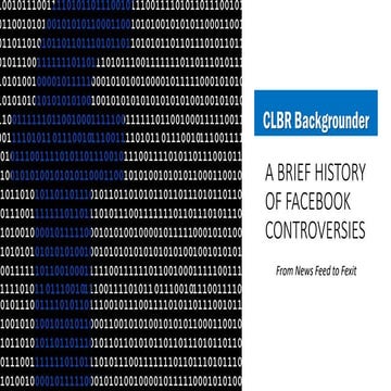 A Brief History of Facebook Controversies