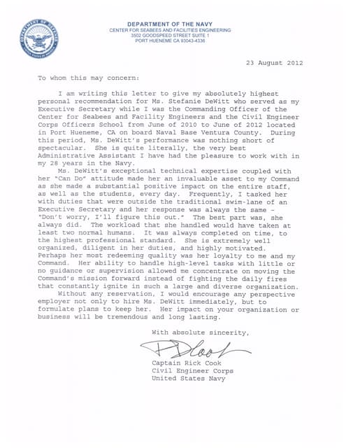 Paul Sutherland - reference letter | PDF