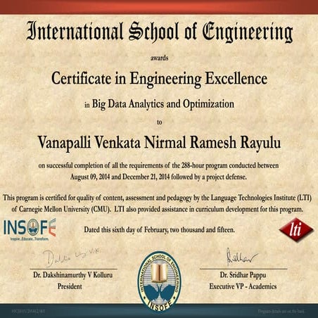 Data Analytics_BigData Cert