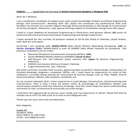 Designer_ Inst _Elect_ Liaqat Ali