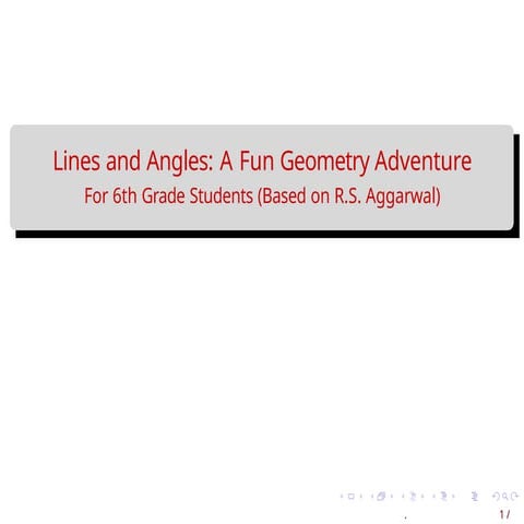lines and anlges grade 6, rs aggarwal. and vikar aggarwal
