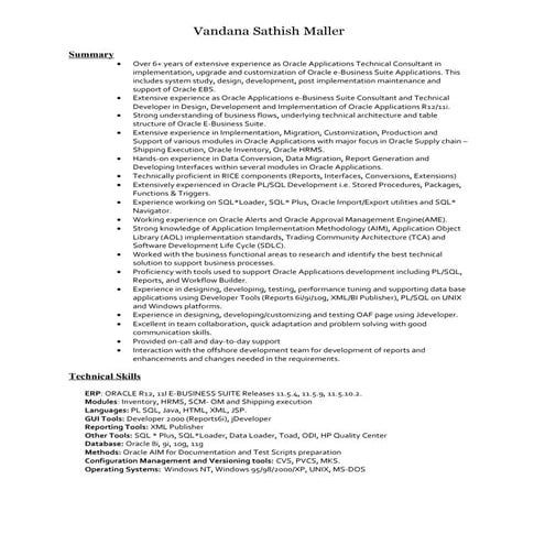 Vandana Sathish Maller