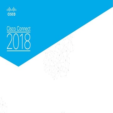Cisco Connect 2018 Philippines -  ben green