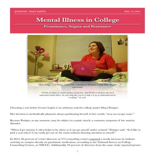 Suicide in College Students | PPTX