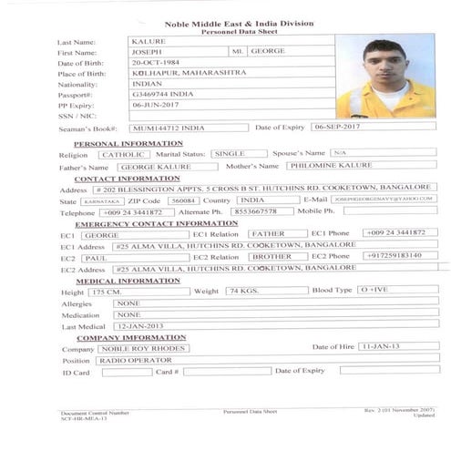 Joseph george kalure certificates (1)