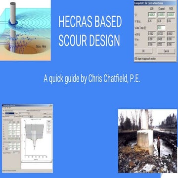 HECRAS Bridge Scour Analysis