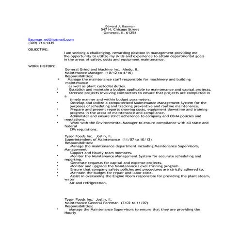 Curtis Patrick Resume | DOCX