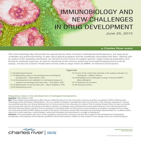 Immunobiology and new challenges in drug development | PDF