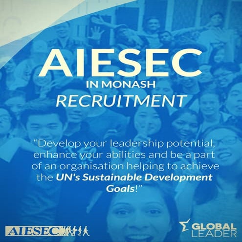 AIESEC MONASH RECRUITMENTX