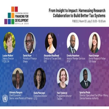 FFD4_From Insight to Impact_TaxDev_ICTD_IISD.pptx