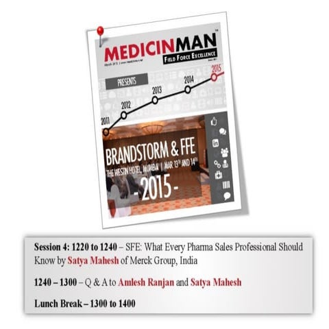 SFE, What every pharma sales professional should know ?