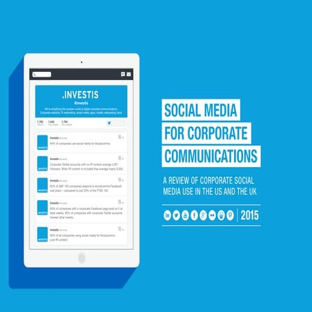 A Review: Top Social Media For Corporate Communications 2015
