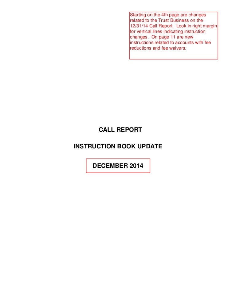 ffiec-call-report-instructions-update-12-31-14-bank-trust-departmen