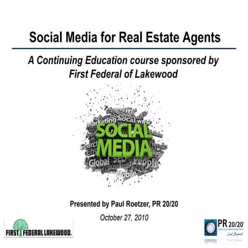 Social Media for Real Estate Agents