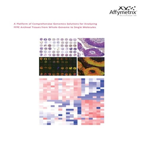 FFPE Applications Solutions brochure