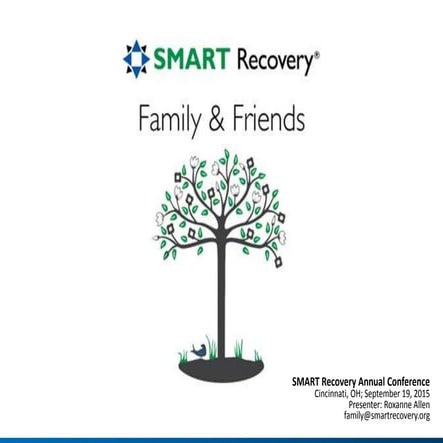 2015 SMART Recovery Family & Friends Update