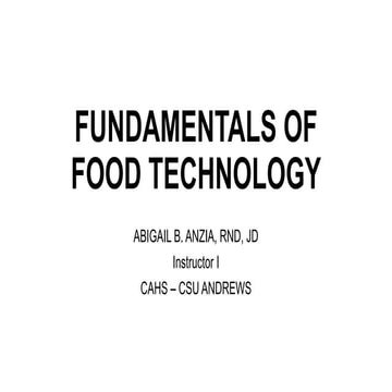 Fundamentals of Food Technology BTLED.pptx