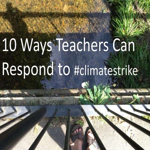 #climatestrike 10 Ways Teachers Can Respond 