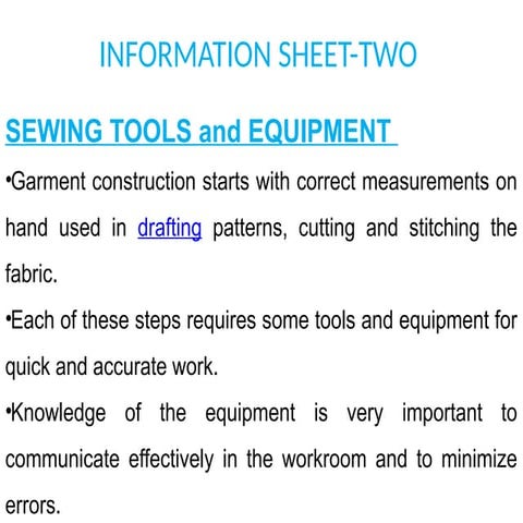 FGA-Lectuer-two Fundamental of garment production.pptx