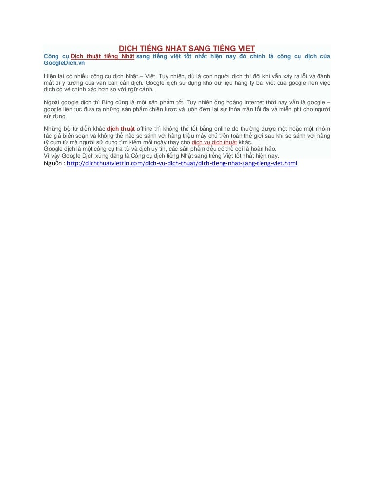Dich tieng nhat sang tieng viet d ch ti ng nh t sang ti ng vi t