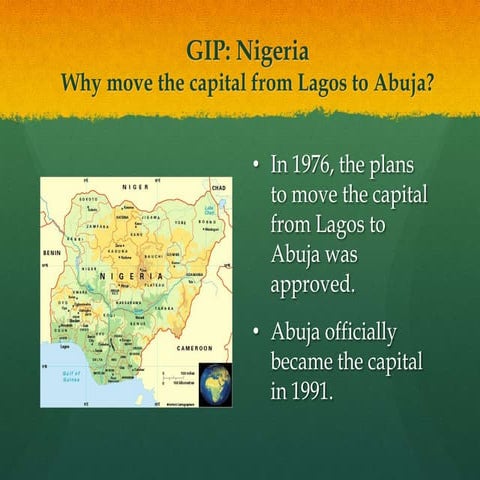 FG GIP Lagos to Abuja