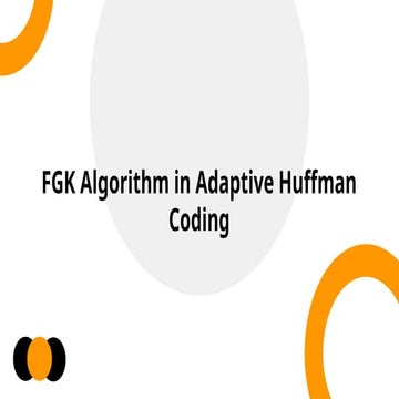 Adaptive Huffman Coding | PPT